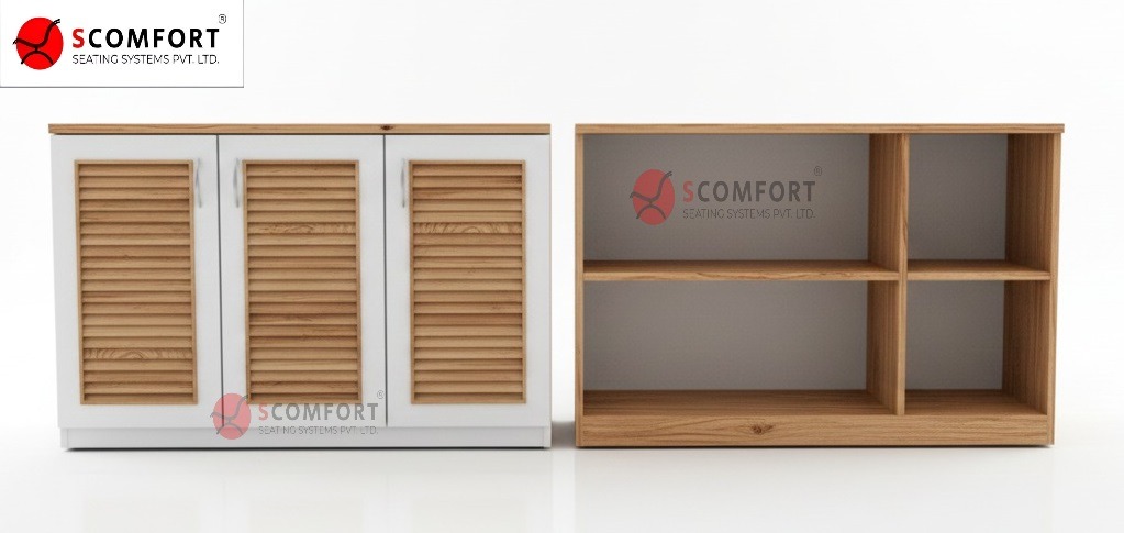 Scomfort SC-S03 Executive Louvered Door Storage 